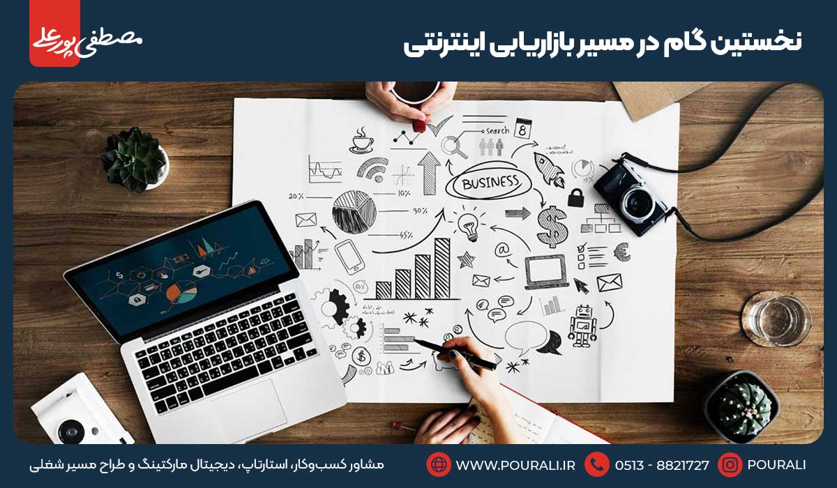 نخستین گام در مسیر بازاریابی اینترنتی
