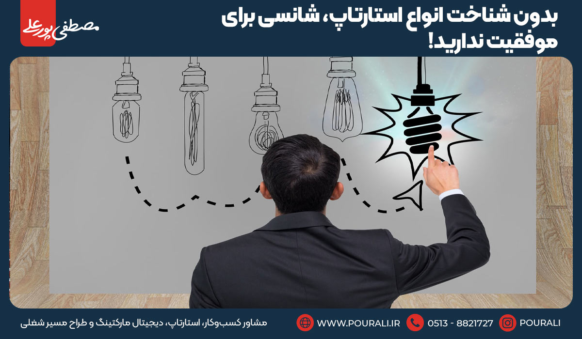 بدون شناخت انواع استارتاپ، شانسی برای موفقیت ندارید!
